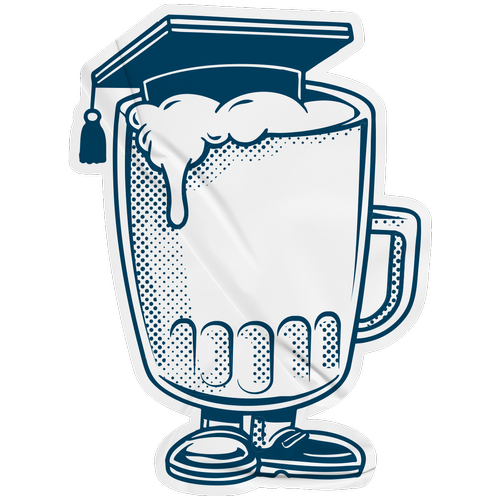 Pints of Knowledge pint character